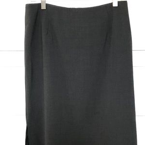 Barely worn Theory size 12 dark gray pencil skirt